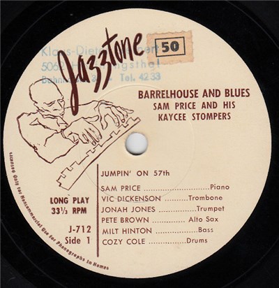 Sam Price And His Kaycee Stompers - Barrelhouse And Blues download mp3 flac