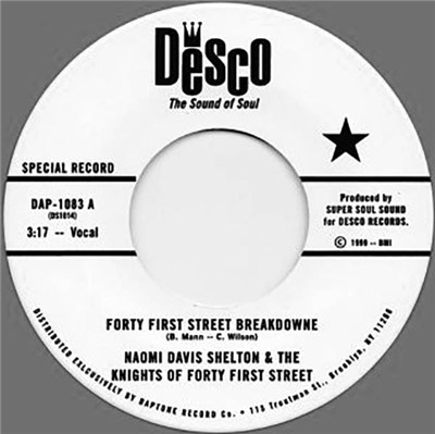Naomi Davis & The Knights Of Forty First Street - Forty First Street Breakdowne / Catapult download mp3 flac