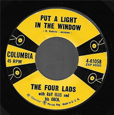 The Four Lads - Put A Light In The Window download mp3 flac