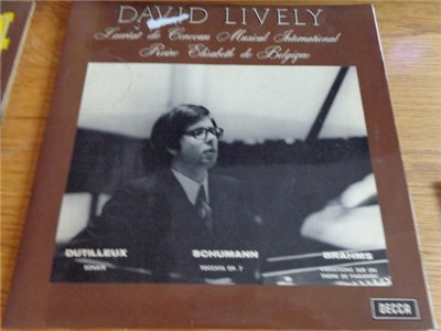 David Lively - Laureat Du Concours Musical International Reine Elisabeth de Belgique 1972 download mp3 flac