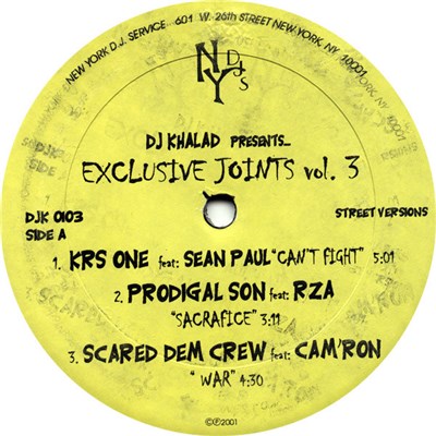 Various - DJ Khalad Presents Exclusive Joints Vol. 3 download mp3 flac