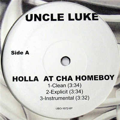 Uncle Luke - Holla At Cha Homeboy / Spongebob download mp3 flac