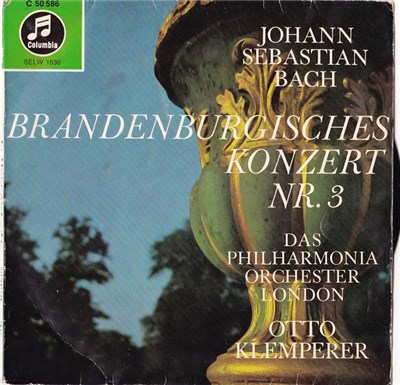 The London Philharmonic Orchestra, Otto Klemperer - Brandenburgische Konzert Nr. 3 G-dur BWV 1048 download mp3 flac