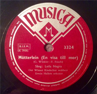 Leila Negra - Mütterlein / Du Kleines Schwalbenpaar download mp3 flac