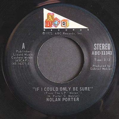 Nolan Porter - If I Could Only Be Sure download mp3 flac