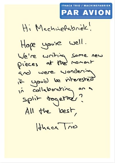 Ithaca Trio / Machinefabriek - Par Avion download mp3 flac