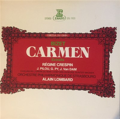 Georges Bizet, Régine Crespin, Jeannette Pilou, Gilbert Py, José van Dam, Alain Lombard - Carmen download mp3 flac