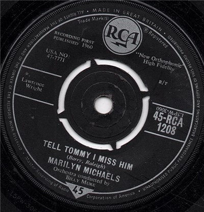 Marilyn Michaels - Tell Tommy I Miss Him download mp3 flac