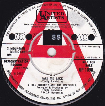 Little Anthony And The Imperials - Take Me Back download mp3 flac