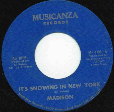 Madison - It's Snowing In New York download mp3 flac