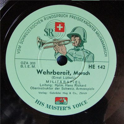 Militär Spiel, Hptm. Hans Richard, Oberinstruktor der Schweiz Armeespiele - Wehrbereit / Unserem General download mp3 flac