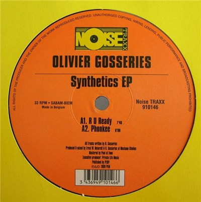 Olivier Gosseries - Synthetics EP download mp3 flac