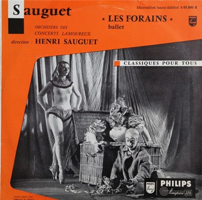 Henri Sauguet - Orchestre De L'Association Des Concerts Lamoureux - Les Forains, Ballet download mp3 flac