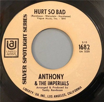 Little Anthony & The Imperials - Hurt So Bad / Reputation download mp3 flac