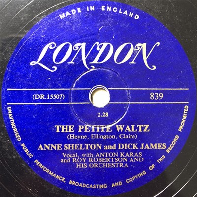 Anne Shelton And Dick James - The Petite Waltz / If We Met For The First Time download mp3 flac