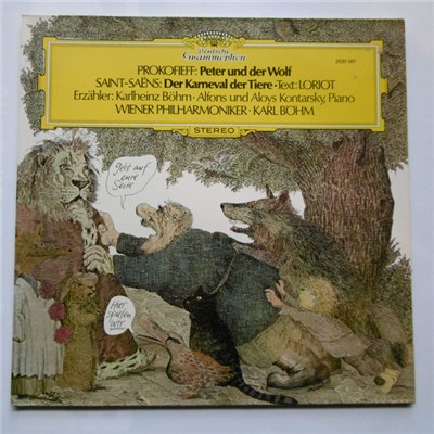 Prokofieff · Saint-Saëns · Loriot · Karlheinz Böhm · Alfons Und Aloys Kontarsky · Wiener Philharmoniker · Karl Böhm - Prokofieff: Peter Und Der Wolf / Saint-Saëns: Der Karneval Der Tiere download mp3 flac