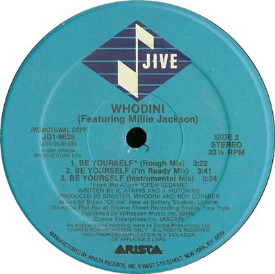 Whodini (featuring Millie Jackson) - Be Yourself download mp3 flac