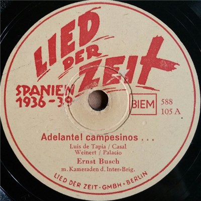 Ernst Busch - Adelante! Campesinos... / Ballade Der Deutschen Brigade download mp3 flac
