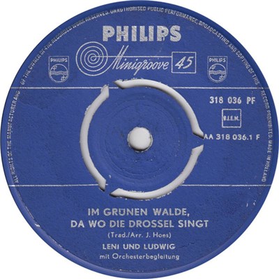 Leni Und Ludwig - Du Hast Mir Die Treue Versprochen / Im Grünen Walde, Da Wo Die Drossel Singt download mp3 flac