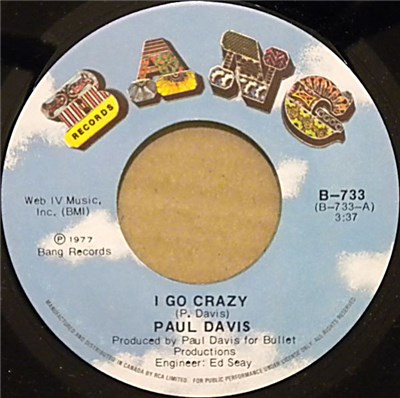 Paul Davis - I Go Crazy download mp3 flac