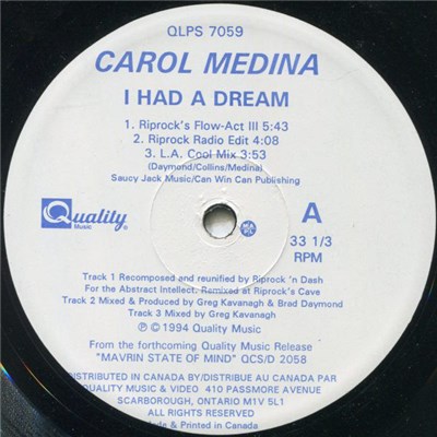 Carol Medina - I Had A Dream download mp3 flac