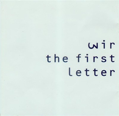 Wir - The First Letter download mp3 flac