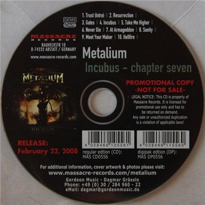 Metalium - Incubus - Chapter Seven download mp3 flac
