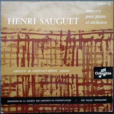 Henri Sauguet, Arnaud De Gontaut-Biron - Concerto N°1 En La Mineur Pour Piano Et Orchestre download mp3 flac