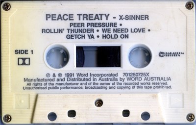 X-Sinner - Peace Treaty download mp3 flac