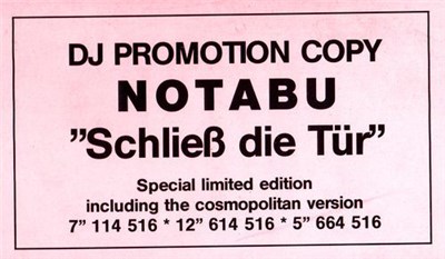 Notabu - Schließ Die Tür download mp3 flac