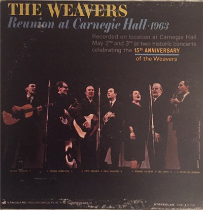 The Weavers - Reunion At Carnegie Hall - 1963 download mp3 flac
