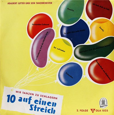 Adalbert Lutter und sein Tanzorchester - Zehn Auf Einen Streich 2. Folge (Wir Tanzen Zu Schlagern) download mp3 flac