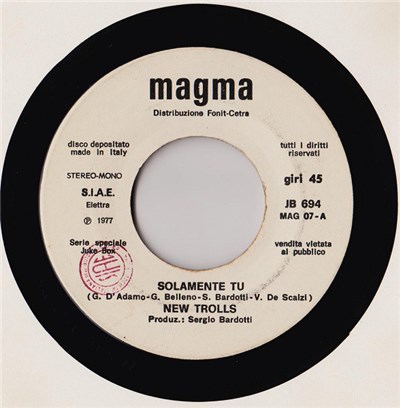 New Trolls / Gepy & Gepy - Solamente Tu / Blu download mp3 flac