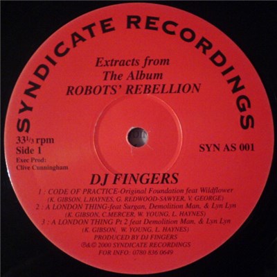 DJ Fingers - Extracts From The Album Robots' Rebellion download mp3 flac