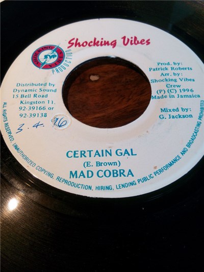 Mad Cobra - Certain Gal download mp3 flac