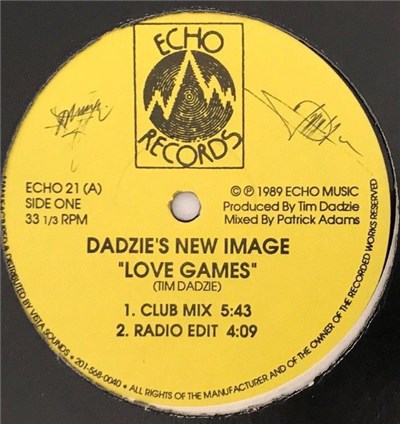 Dadzie's New Image - Love Games download mp3 flac