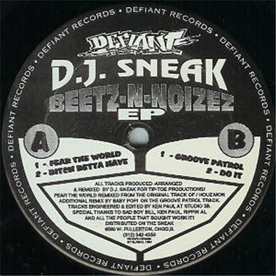 DJ Sneak - Beetz-N-Noizez EP download mp3 flac