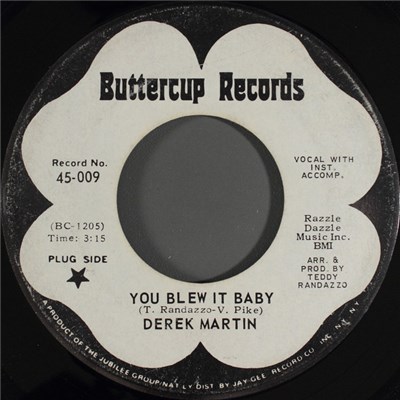 Derek Martin - You Blew It Baby download mp3 flac