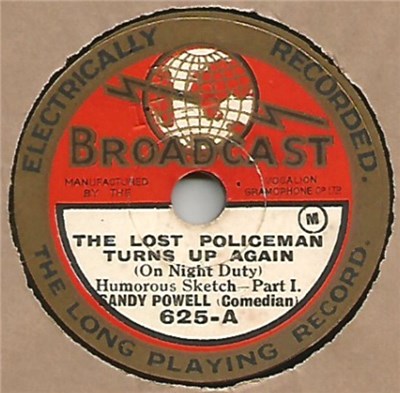 Sandy Powell - The Lost Policeman Turns Up Again (On Night Duty) download mp3 flac