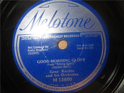 Adrian Rollini And His Orchestra - Good Morning, Glory / Many Moons Ago download mp3 flac