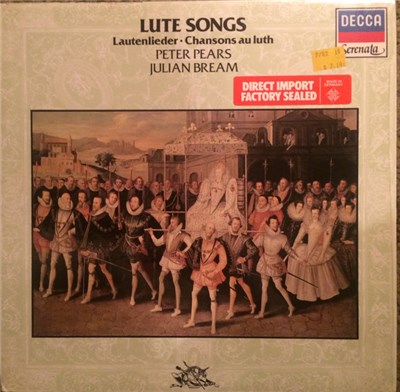 Peter Pears / Julian Bream - Lute Songs Lautenlieder / Chansons au luth download mp3 flac