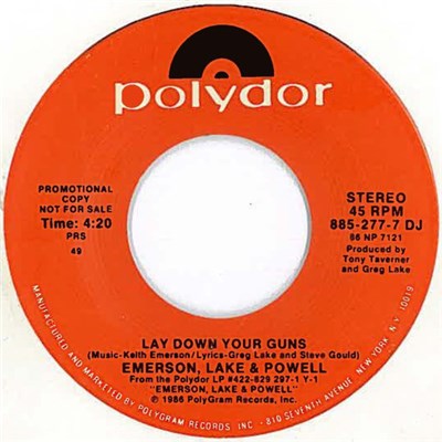 Emerson, Lake & Powell - Lay Down Your Guns download mp3 flac