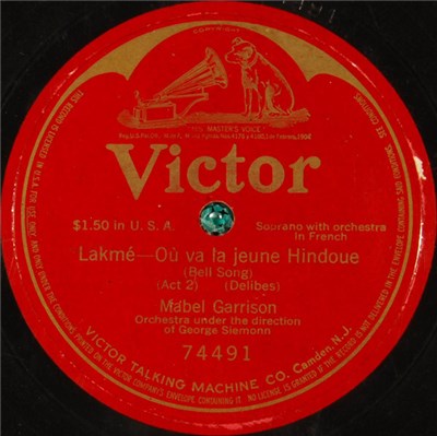 Mabel Garrison - Lakmé - Ou Va La Jeune Hindoue (Bell Song) (Act 2) download mp3 flac
