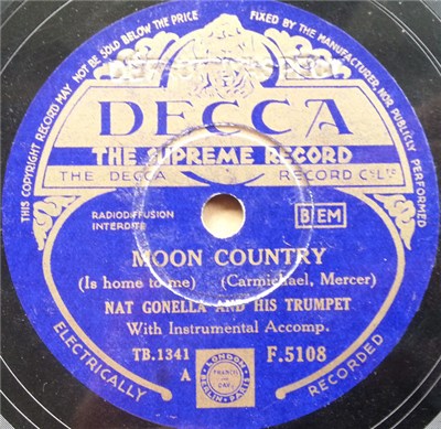 Nat Gonella And His Trumpet - Moon Country / Troublesome Trumpet download mp3 flac