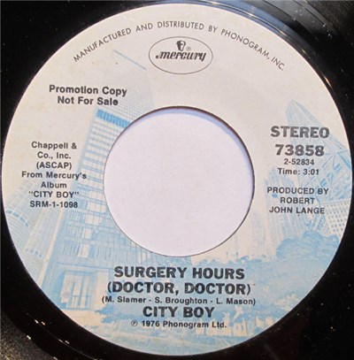 City Boy - Surgery Hours (Doctor Doctor) download mp3 flac