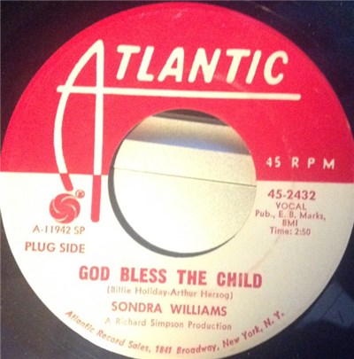 Sondra Williams - God Bless The Child download mp3 flac