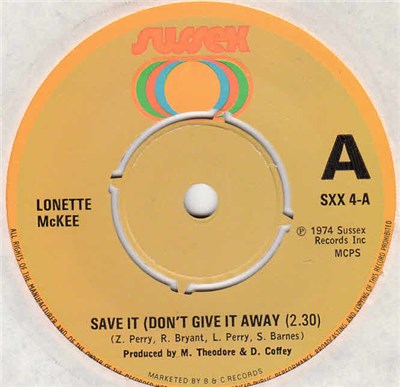 Lonette McKee - Save It (Don't Give It Away) download mp3 flac