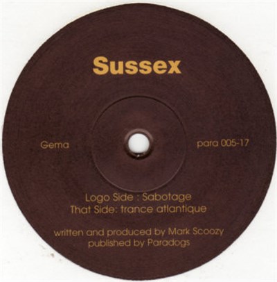 Sussex - Sabotage / Trance Atlantique download mp3 flac