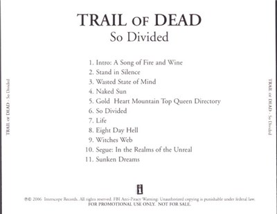 Trail of Dead - So Divided download mp3 flac