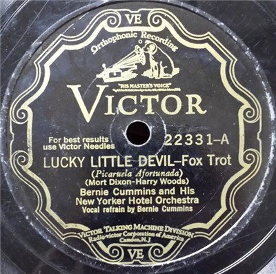 Bernie Cummins And His New Yorker Hotel Orchestra - Lucky Little Devil / Everybody Tap download mp3 flac